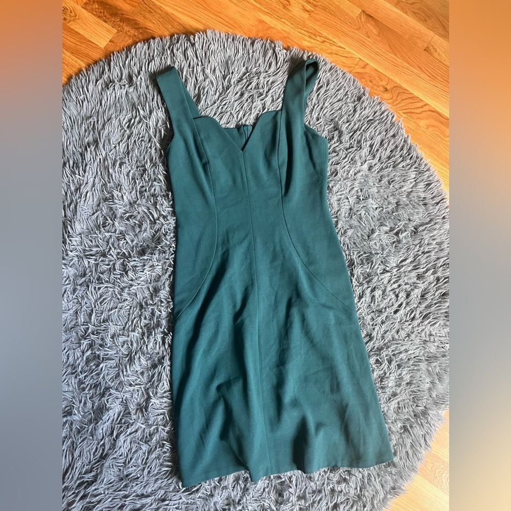 Bevza Teal Green Mini Dress Size S